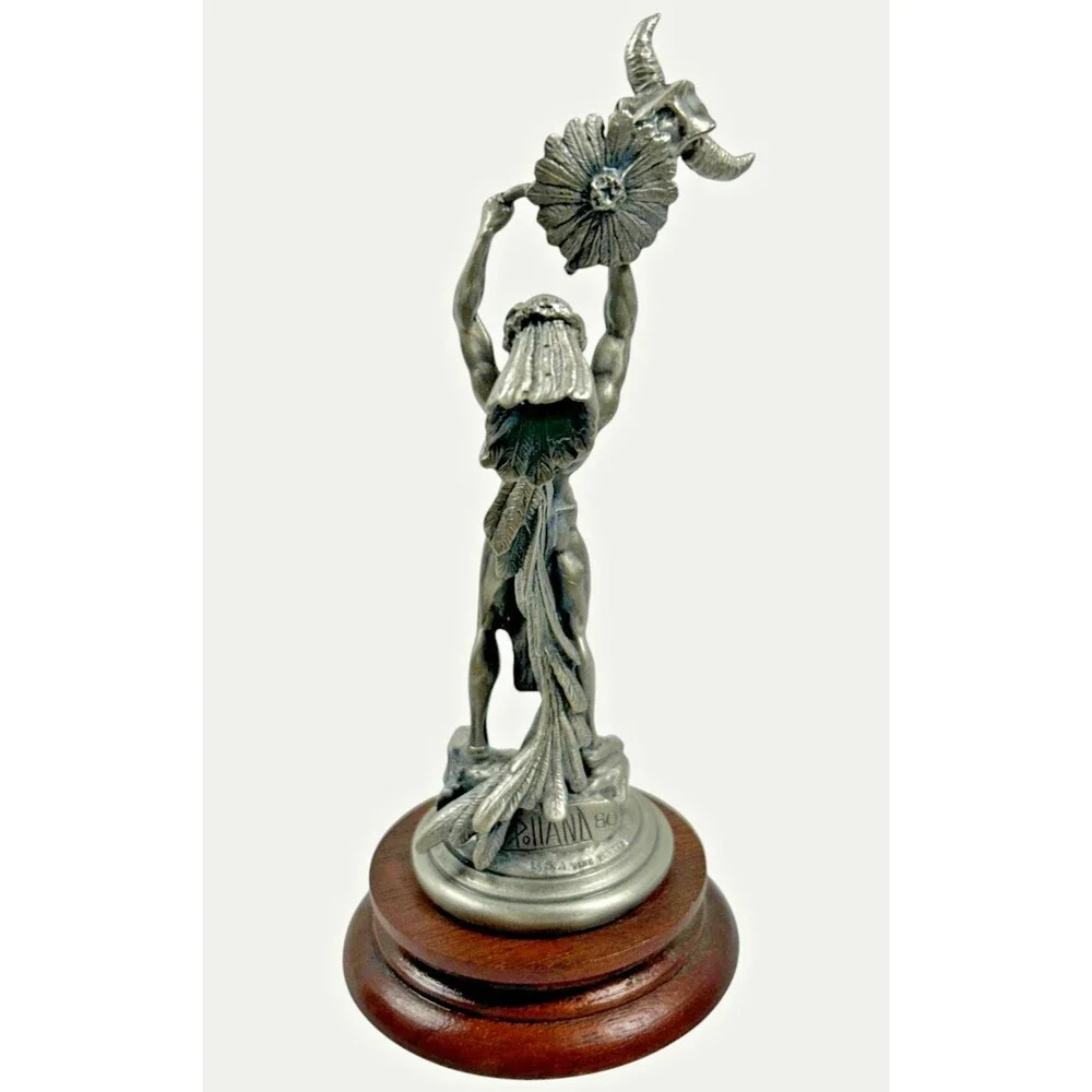 Chilmark Fine Pewter Buffalo Prayer D Polland‎ 1981 Figurine Limited Edition